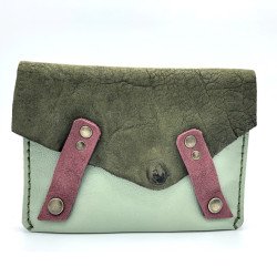 Pochette "Accordéon" Kaki