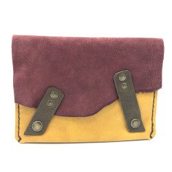 Pochette "Accordéon" Framboise