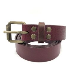 Ceinture Bordeaux / Marron