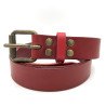 Ceinture Rouge foncé / Rouge